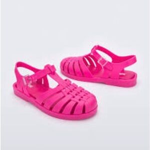 Melissa brand pink fisherman sandals; new without tags-never worn; size 9